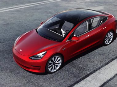 Could the Tesla Model 3 sport the slogan 'Made in Australia'? Source: Tesla