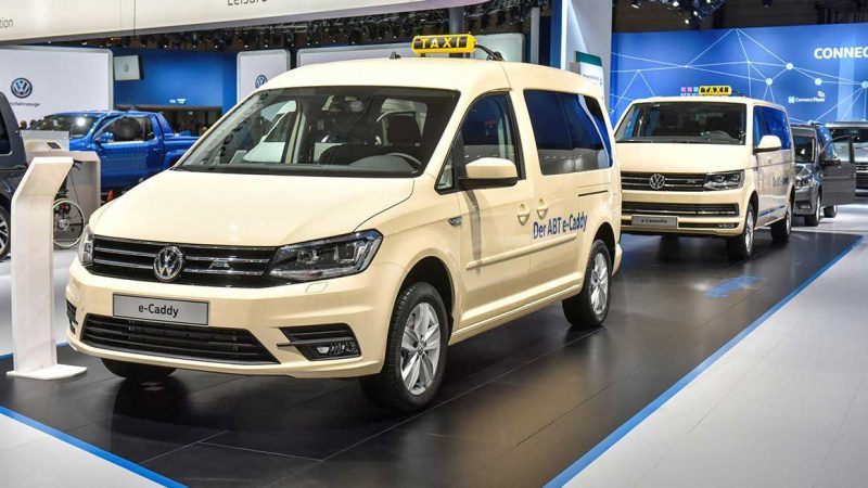 The ABT e-Caddy can also be used as an electric taxi