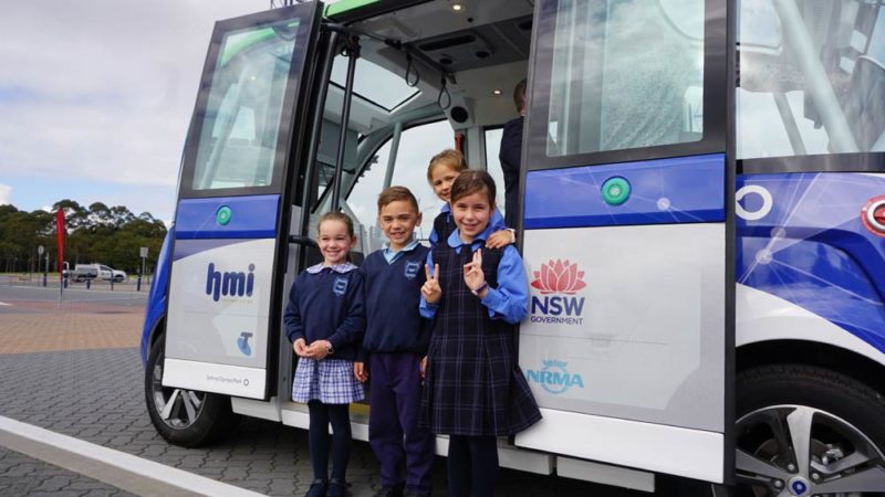 NSW driverless shuttle