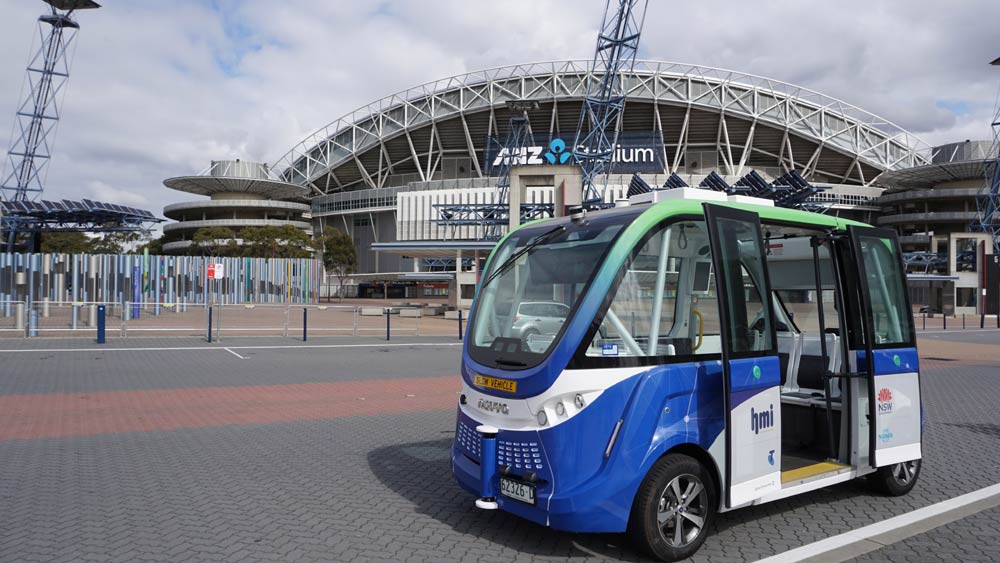 NSW driverless shuttle