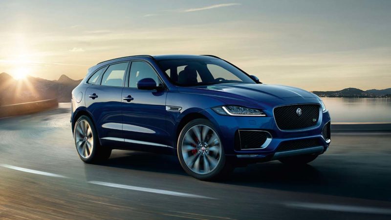 The Prince of Wales' loire blue I-Pace will look very similar to this F-Pace
