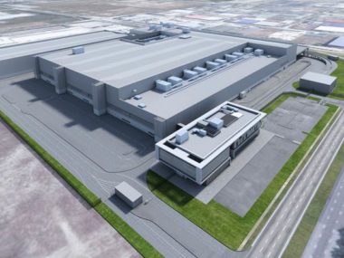 Artist's impression of Dyson’s advanced automotive manufacturing facility in Singapore. Source: Dyson