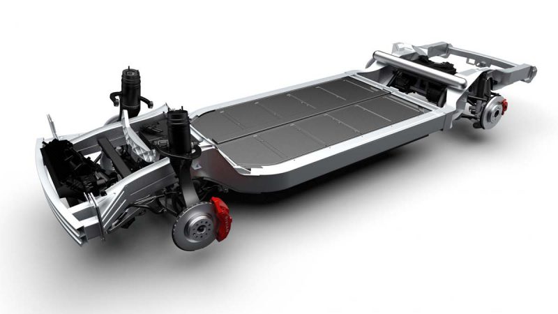 Rivian skateboard platform