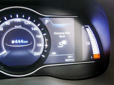 eelctric vehicle dash