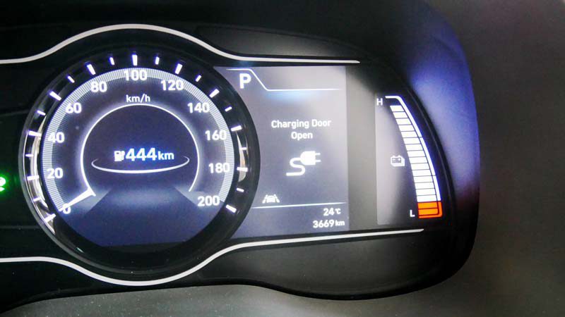 eelctric vehicle dash