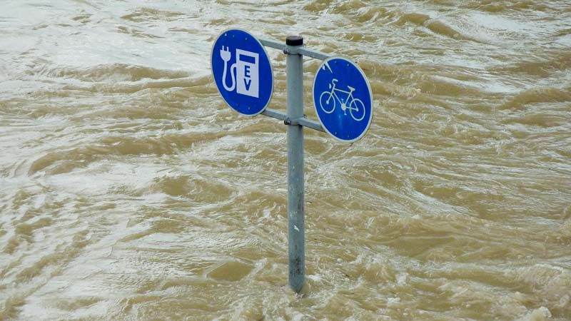 EV in flood