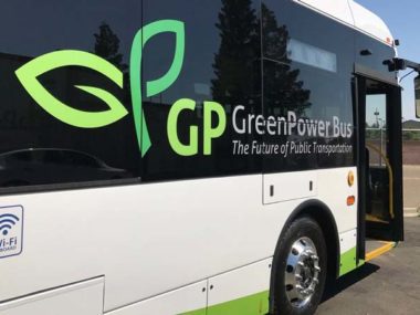 Electric buses like this one are already operational in California.