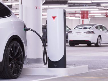 Tesla supercharger