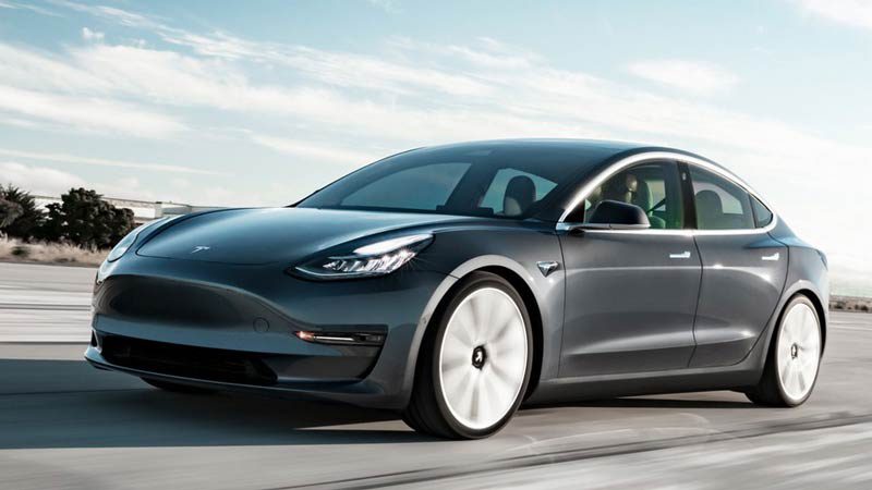 The Tesla Model 3. Source: Tesla