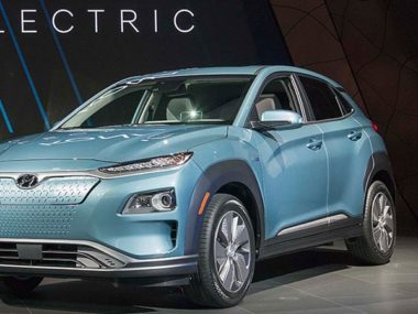 The new Kona EV will be featured at Col Crawford's event on Friday. Source: Hyundai