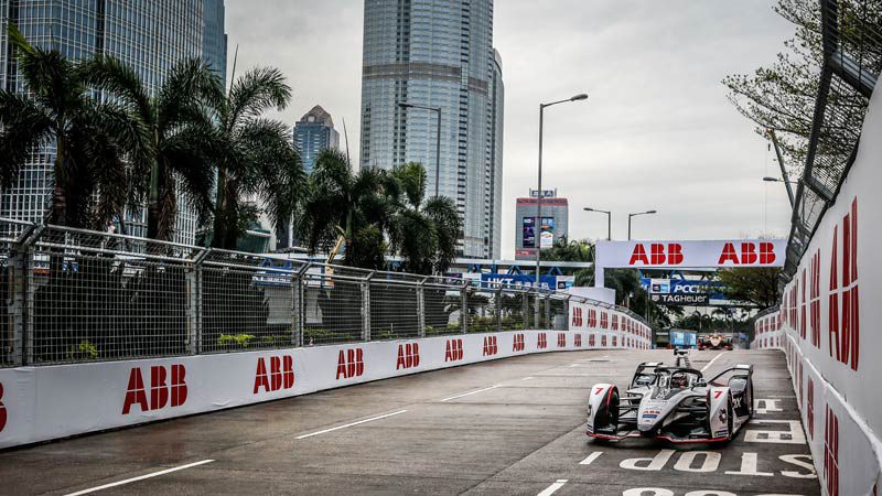 The ABB Formula E in Hong Kong this weekend was the site for a number of talks on topics such as smart cities and the future of mobility. Supplied.