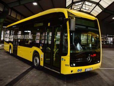 The first Mercedes-Benz eCitaro bus has been delivered to Berlin's BVG. Supplied.