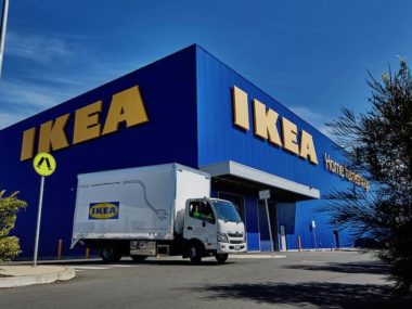 Ikea has a commitment for 100% electric fleets by 2025. Source: Ikea