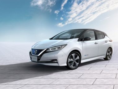 Current Nissan Leaf. Image: Nissan