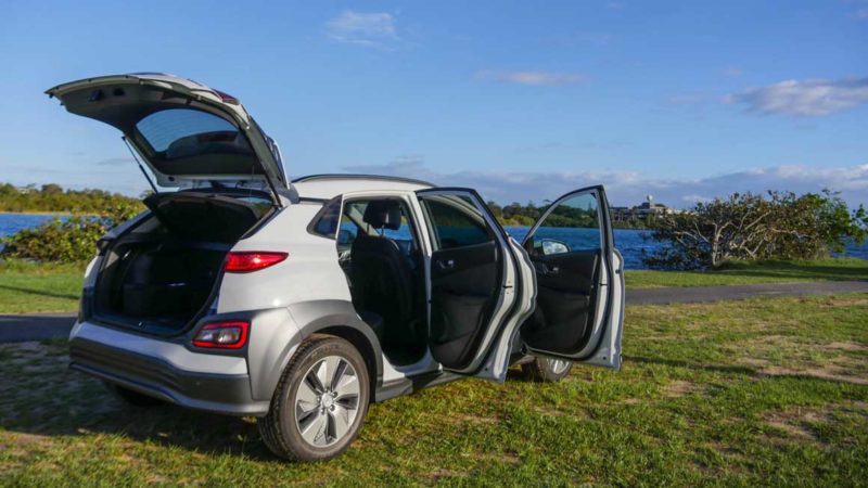 The Hyundai Kona Electric. Credit: Bridie Schmidt