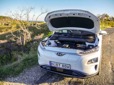 The 2019 Hyundai Kona Electric. Credit: Bridie Schmidt