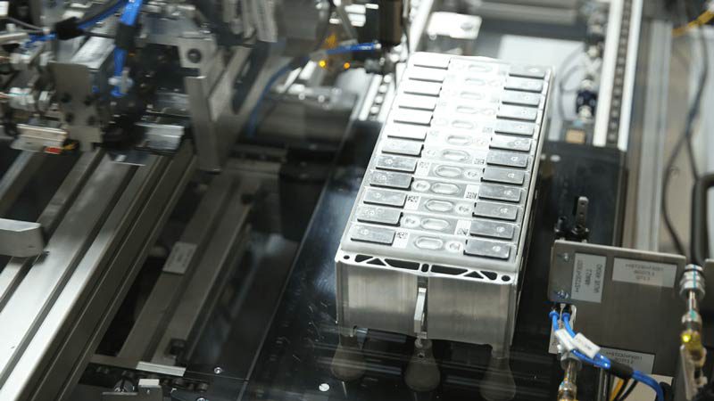 An EV battery prototype. Source: BMW