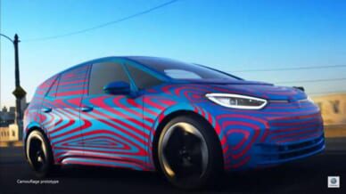 VW ID hatchback prototype. Source: Reddit