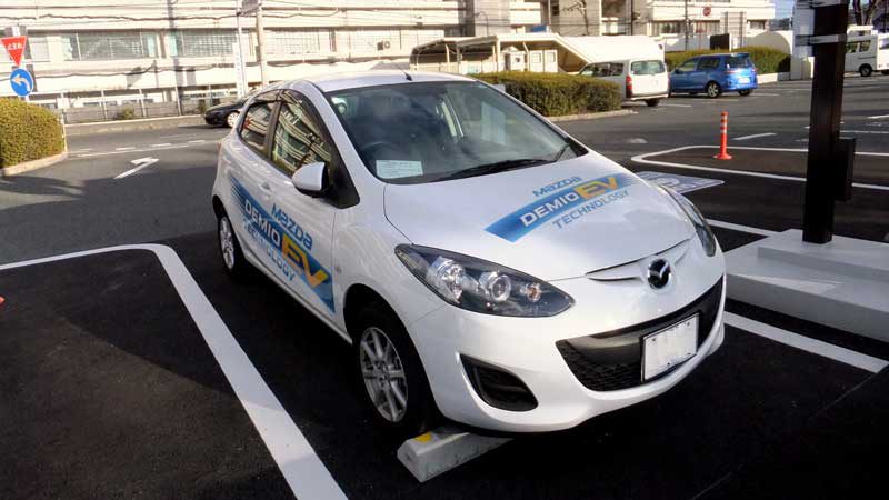 Mazda did release a Demio EV in 2012 but it was limited to 100 vehicles. Source: Wikicommons