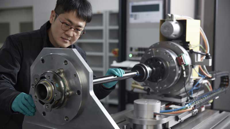 The electric only SUV from Hyundai will feature the world's first integrated drive axle. Source: Hyundai Wia