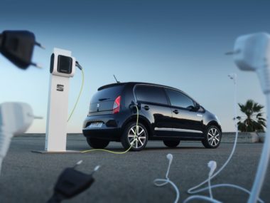 Spanish brand SEAT has unveiled its electric Mii city car. Source: VW