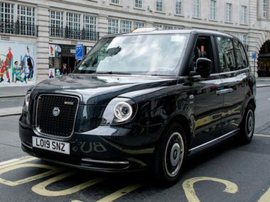 electric london taxi