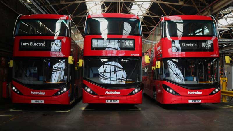 byd double decker electric buses