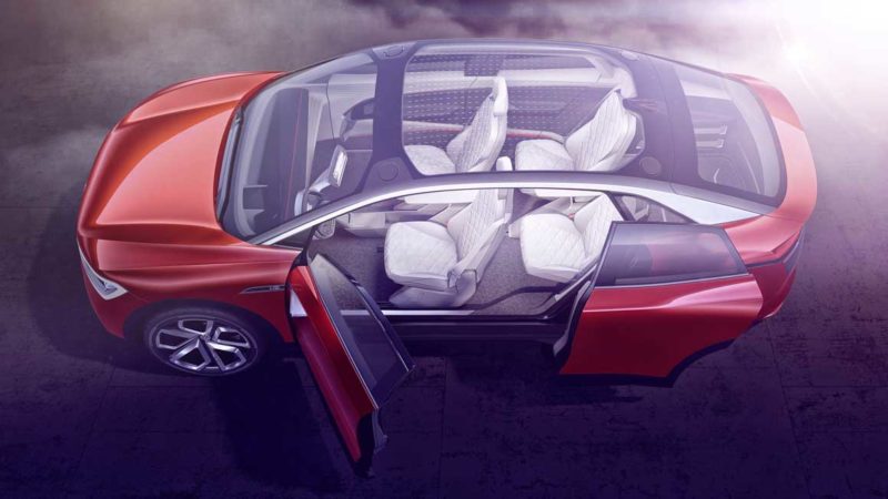 The ID Crozz concept forms the template for the ID.4 SUV. Source: Volkswagen