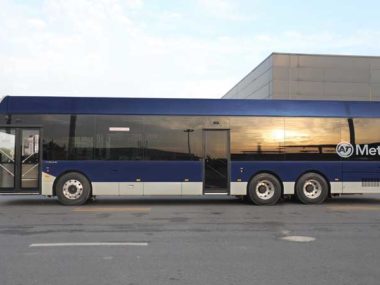 A Yutong e13 electric bus. Source: Auckland Council