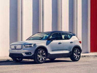 Volvo XC40 Recharge in Glacier Silver. Source: Volvo