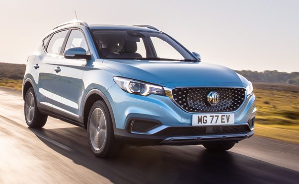 MG ZS EV. Image: MG UK