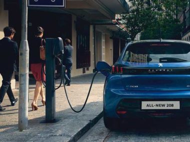 Peugeot's all electric e-208. Source: Peugeot