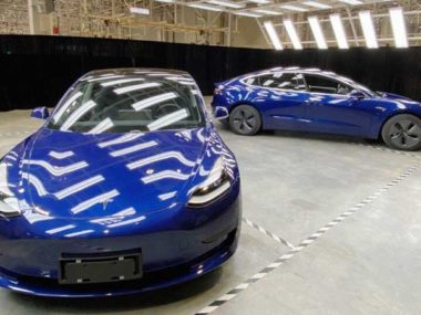 Made in China Model 3. Source: Jay in Shanghai/Twitter