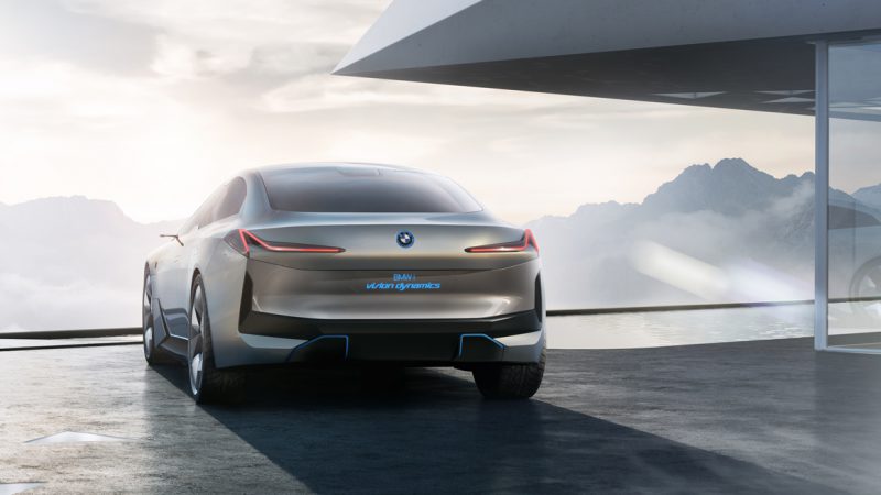 The iVision Dynamics forms the basis for the BMW i4. Source: BMW