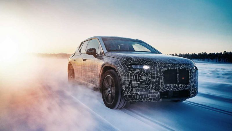 The iVision Dynamics forms the basis for the BMW i4. Source: BMW