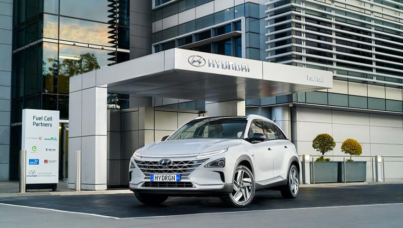 hydrogen vehicle from hyundai - optimised