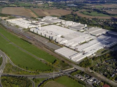 On its way to a modern, completely CO2-neutral production of e-cars: Zwickau factory in Saxony. Source: VW