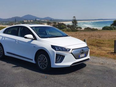 The 2020 Hyundai Ioniq . Credit: Bridie Schmidt