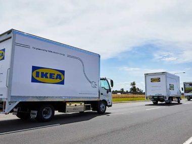 ikea electric truck