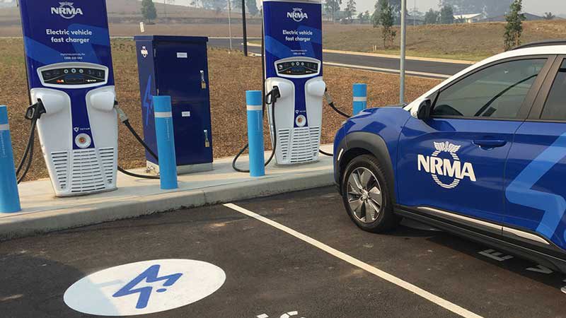 nrma fast charger port macquarie