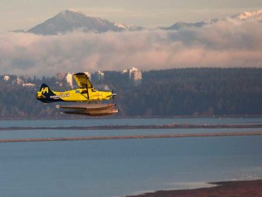 Harbour Air first electric seaplane flight. Supplied.