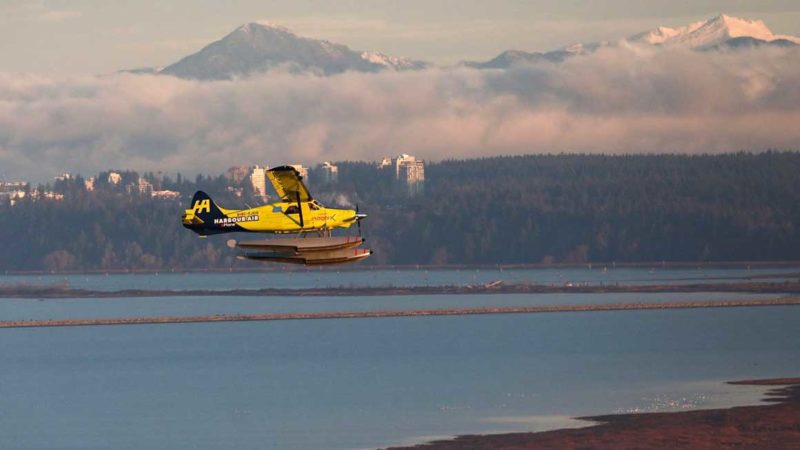 Harbour Air first electric seaplane flight. Supplied.