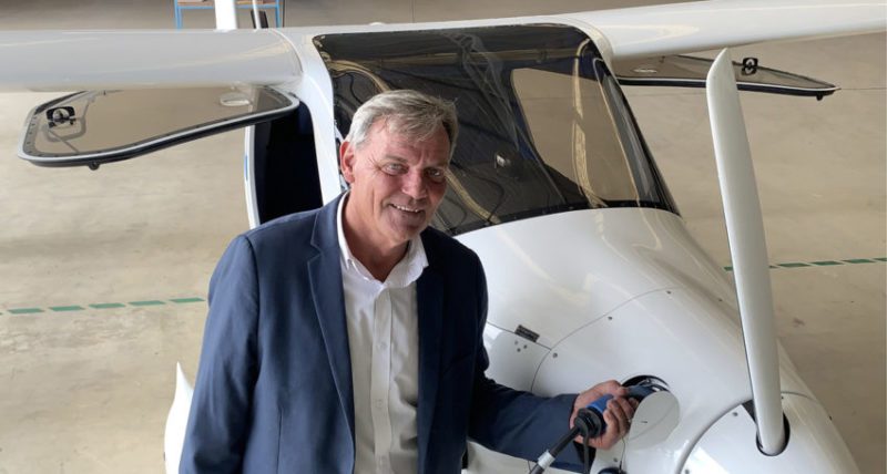 Barrie Rogers plans to build Australia's first electric planes in Adelaide. Source: The Lead
