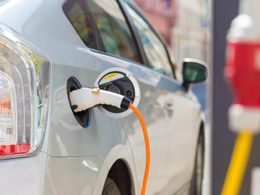 Electric Car in Charging Station - optimised