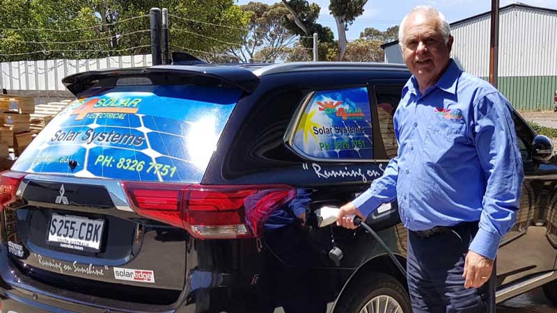 charging outlander phev - garth james