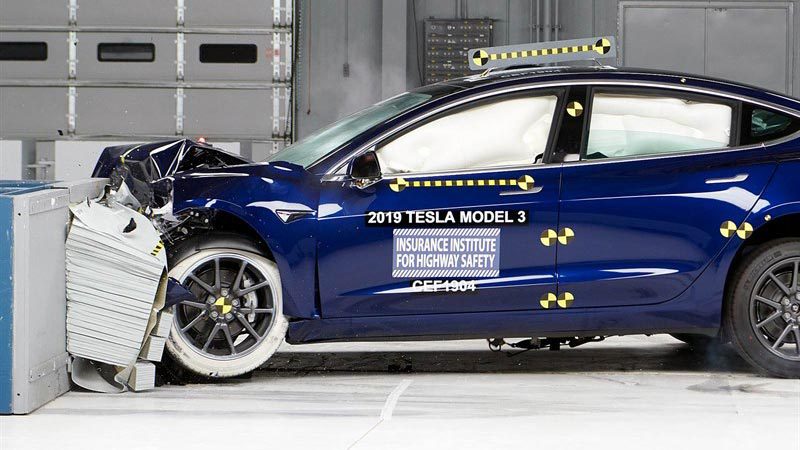 model 3 safety iihs