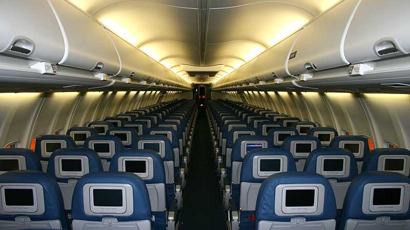 empty airplane