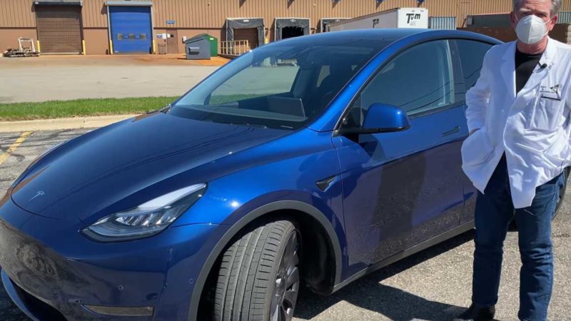 munro model Y test drive