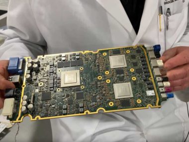 tesla model 3 board