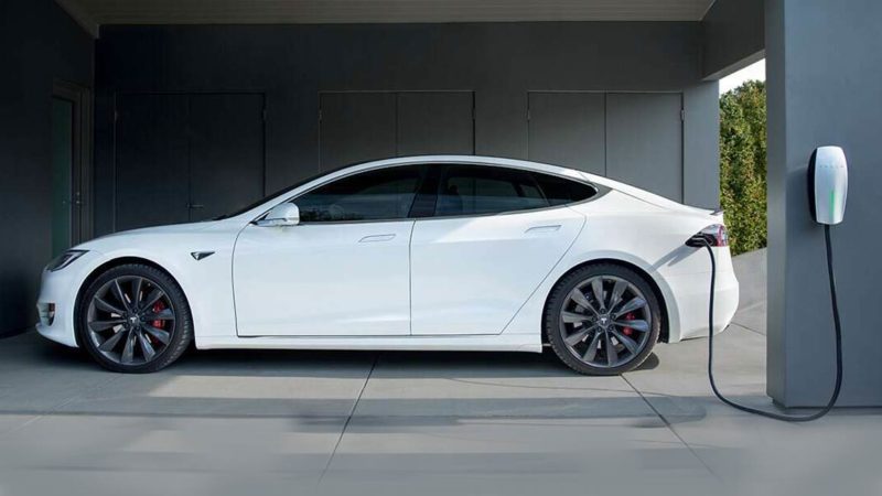 tesla home charging